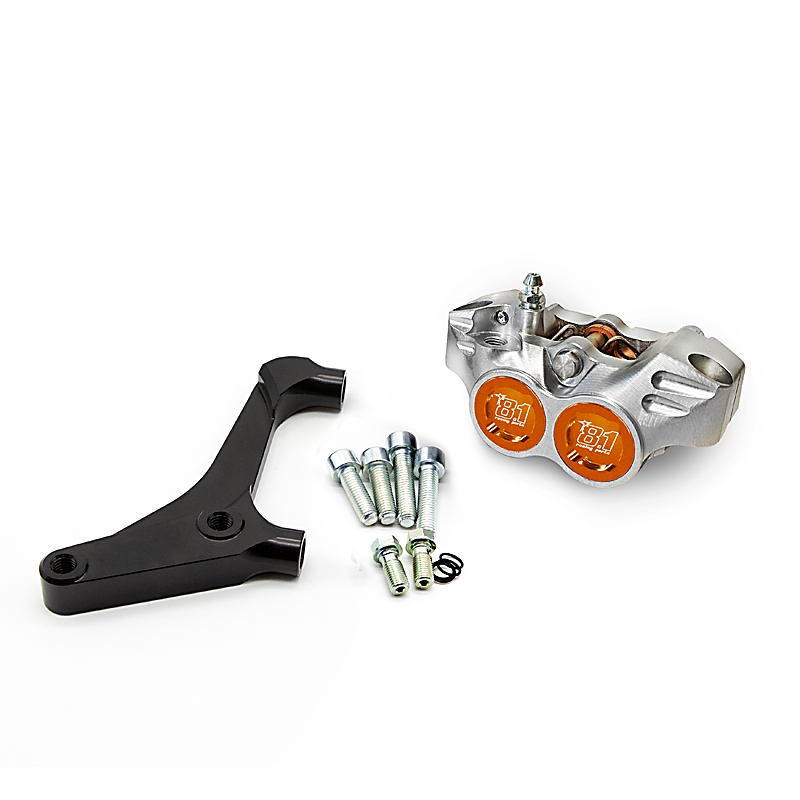 Partial rear brake kit 8.1 with New Era caliper and support for