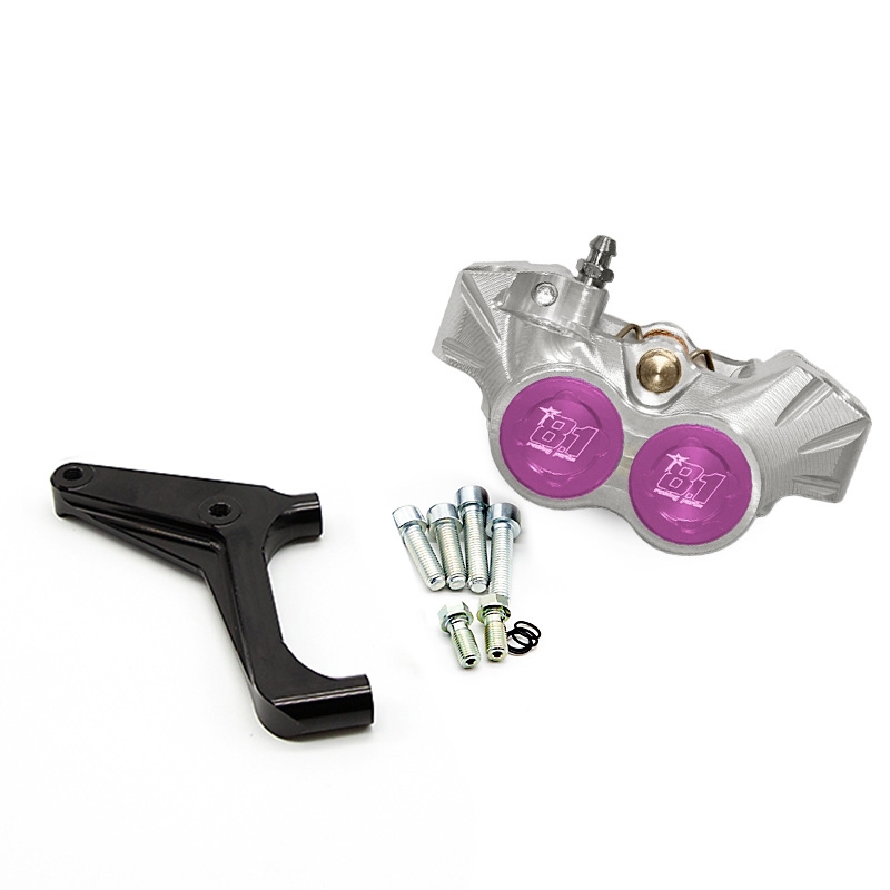 Partial axial front brake kit 8.1 with New Era caliper for Piaggio