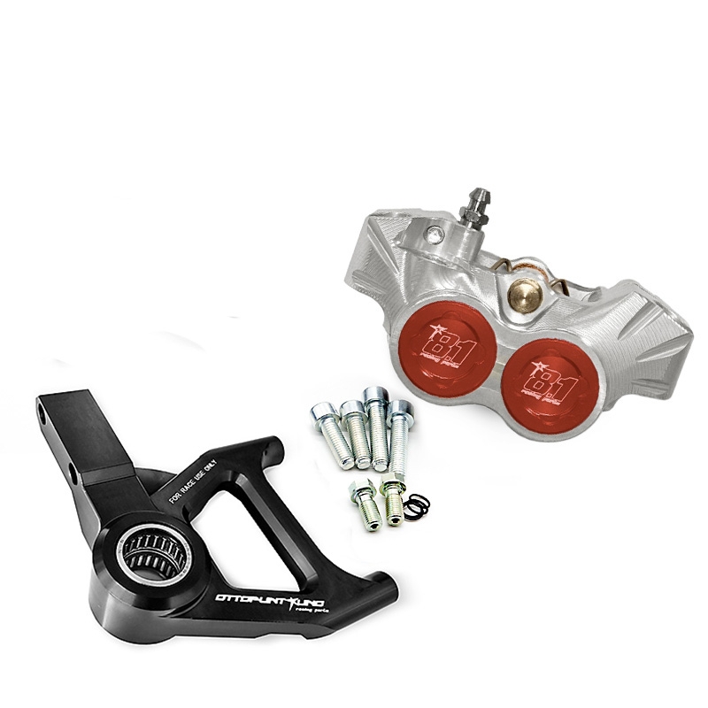 R1 Concepts Kit rotore freno anteriore posteriore | Rotori freno | Disco freno | Forato e scanalato WHPN2-47063