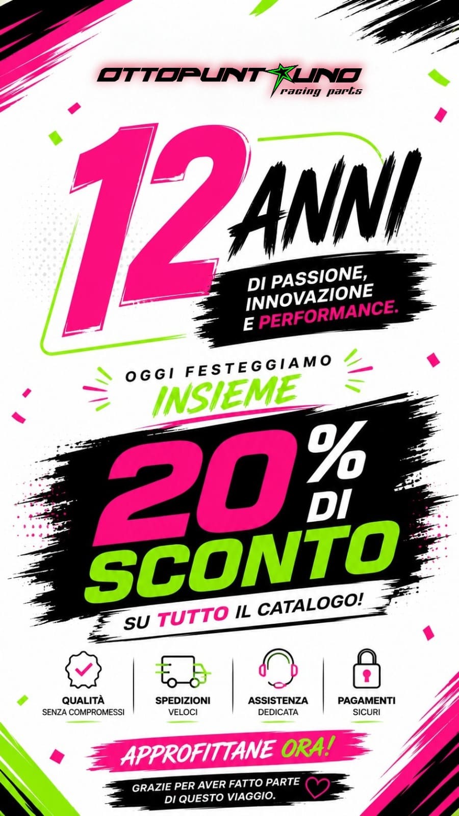 Discount Banner Anniversary 20